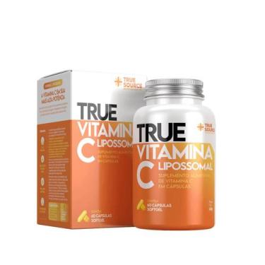 Imagem de True Vitamina C 1000mg Lipossomal 60 Capsulas TrueSource - True Source