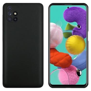 Imagem de Capa Capinha Case Premium Anti Impacto Preta Compatível Com Samsung Galaxy A51