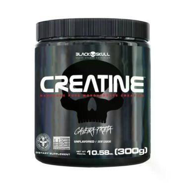 Imagem de Creatine Black Skull 300g - Pote - Sem Sabor