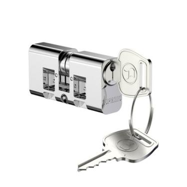 Imagem de Cilindro Soprano PY 53mm Cromado para Fechadura