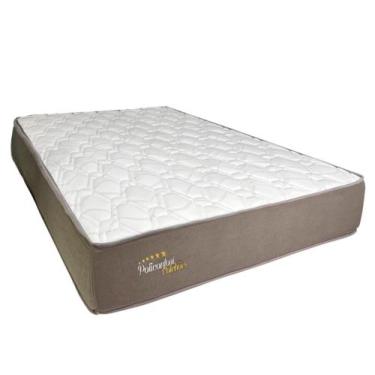 Imagem de Colchão Londres Marrom D33 Solteirão PoliConfort 96x203x16