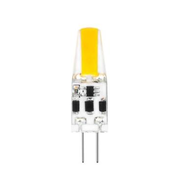Imagem de QIROGKC 10 unidades de lâmpadas LED G4 2W 3W COB AC/DC12V-24V regulável iluminação 360° chip de safira pacote com 10 15053W luz natural (4000K-4500K)