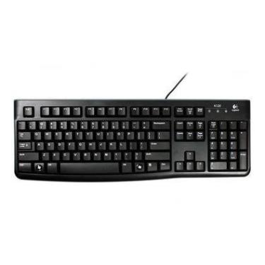 Imagem de Teclado com Fio Logitech K120, ABNT2, Preto