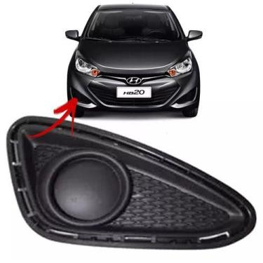 Imagem de Moldura Grade Farol Milha Hb20 Hb20s 2012 A 2015 S - TOP