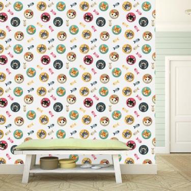 Imagem de Papel de Parede Adesivo - Gatos Gatinhos - 306pps - Allodi