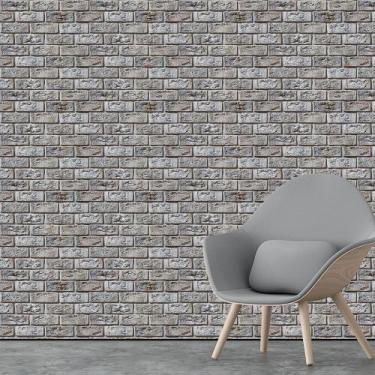 Imagem de Papel de Parede Adesivo - Tijolos - Pedras - 381ppp - Allodi
