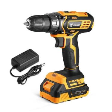 Imagem de Parafusadeira Furadeira 3/8 Pol. 20V com Bateria e Carregador Bivolt D