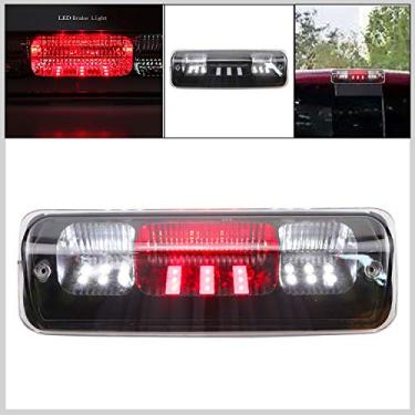 Imagem de Youxmoto 3ª luzes de freio traseira de teto central de cabine alta para Ford F-150 2004-2008 2008, Ford Explorer Sport Trac, 2007-2010 Lincoln Mark LT Lentes transparentes pretas
