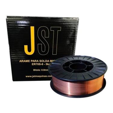 Imagem de 2X Arame Para Solda Mig - 0,8Mm - 5Kg - Jst