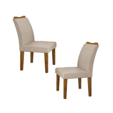 Imagem de Kit 2 Cadeiras Sala Jantar Pampulha New - Leifer Móveis