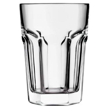 Imagem de Kit 6 Copos De Vidro Transparente Linha Jade 400Ml