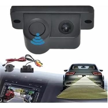 Imagem de Câmera de Ré Automotiva com Sensor Integrado, Estacione com Segurança e Precisão Total, Mais Controle ao Estacionar e Dar Marcha