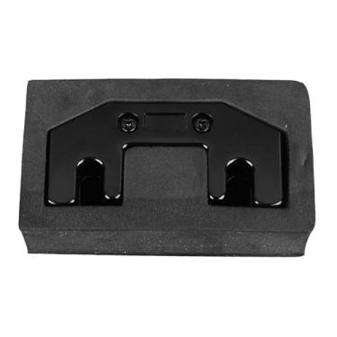 Imagem de Pilipane Silenciador de metal mudo para prática de violoncelo ajustável para acessórios de instrumentos musicais de arco (BA37 preto)