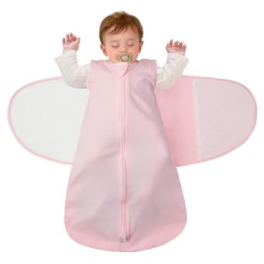 Imagem de Saco de dormir para bebês 0-12 meses - 1,0 Tog recém-nascido vestível cobertor 0-6 6-12 meses - inverno infantil algodão orgânico saco de dormir 1 2 3 4 5 6 7 8 9 10 11 12 meses presentes menino