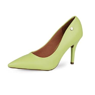 Imagem de Scarpin Feminino Salto Alto Pelica Verde Vizzano 1184.1101