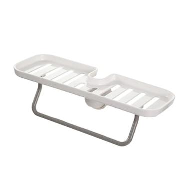 Imagem de Bothyi Organizador de de pia de cozinha, suporte de esponja, suporte de armazenamento de removível, prateleira de drenagem para organização