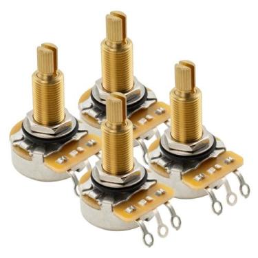 Imagem de Kit Elétrica Potenciômetros CTS Long Split Shaft Para Les Paul - 500K