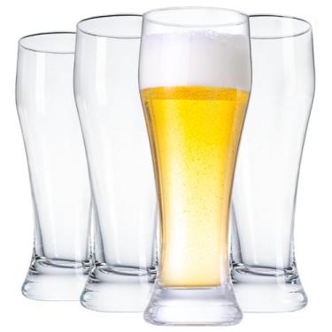 Imagem de Conjunto de 4 copos de cerveja Craft 435ml Freezer Safe - Wlasss