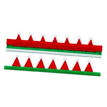 Imagem de YIJU Conjunto de 2 para rédeas de cavalo, decoração fácil de instalar, acessórios para fantasias de cavalo para aniversários e Dia de ação de Graças, Verde E Vermelho