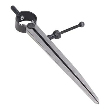 Imagem de Divisores de Madeira de Marcação de Mola de Perna Plana, Pinça de Bússola de Bitola de Espaçamento de Aço Carbono Com Porca de Mola Rápida, Abertura Máxima de 180 Mm para