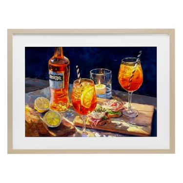 Imagem de Stupell Industries Impressão emoldurada Sprits Table Still Life Birch sob vidro, design de Ziwei Li, 43 x 58 cm