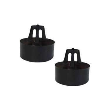 Imagem de Kit 2 Pés Do Microondas 27L 67000305 Original - Electrolux