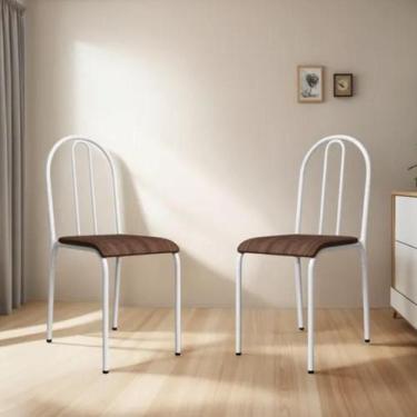 Imagem de Kit 2 Cadeiras de Jantar Varanda Cozinha Sala de Estar Epoxi 544.arc -