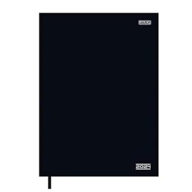 Imagem de Agenda 2025 Executiva Preta Costurada | Animativa