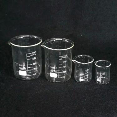 Imagem de 5ml/10ml/25ml/50ml/100ml/150ml/200ml Vidro Borosilicato Copo de Forma 