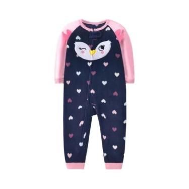 Imagem de Macacão de Lã Unissex para Bebê - Pijama com Zíper para Primavera/Outo