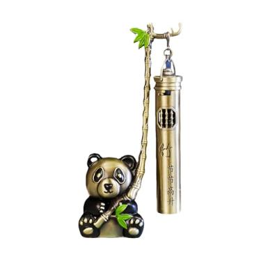 Imagem de Porta-Incenso - Decoração De Casa Estética Panda Em Liga,Suporte para Varas de Incenso Decoração para Escritório | Para Yoga Spa Sala Quarto Escritório Apartamento Hotel Mesa
