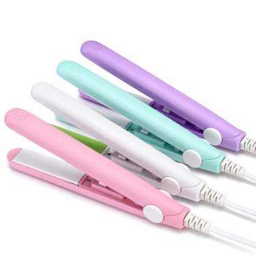 Imagem de Mini Chapinha Bivolt Pocket Smooth – Prancha de Bolsa em Cerâmica | Aquecimento Rápido | Retoques Instantâneos em Qualquer Lugar (COR ALEATORIA)