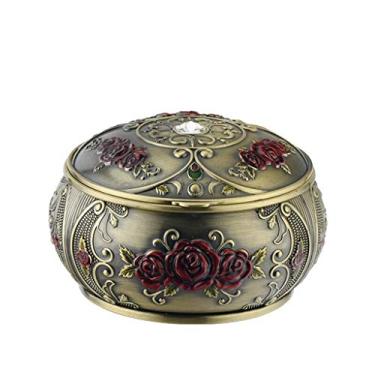 Imagem de Cinzeiro selado de liga de zinco cinzeiro com personalidade criativo cinzeiro esculpido tridimensional sala de estar cinzeiro escritório cinzeiro (cor: 1) (B)