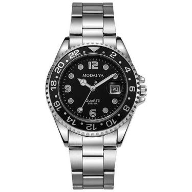 Imagem de Relógio Clássico Masculino De Luxo Com Pulseira De Silicone Estilo Mil