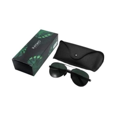 Imagem de Óculos De Sol Polarizados Estilo Piloto Com Estojo Incluso, Moda Neutr