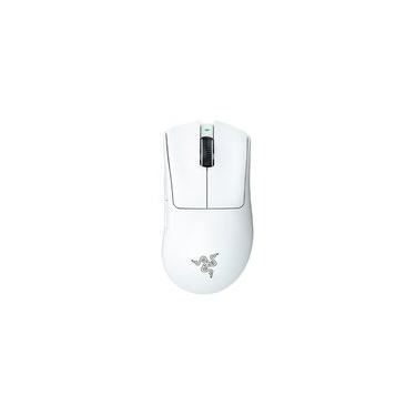 Imagem de Mouse Gamer Sem Fio Razer DeathAdder V3 Pro, 30000 DPI, Branco - RZ01-04630200-R3U1