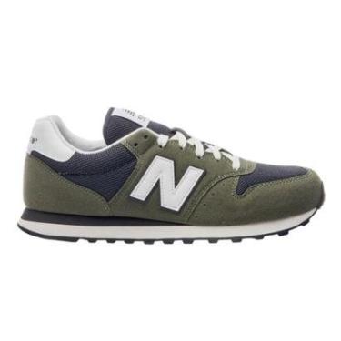 Imagem de Tênis New Balance 500v2 Masculino - Verde Escuro 42-Masculino