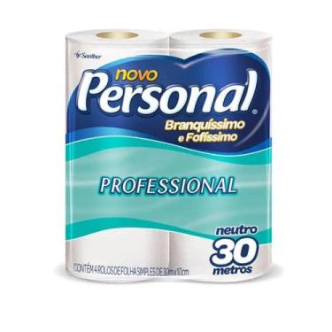 Imagem de Papel Higienico Neutro c/4 Rolos - personal