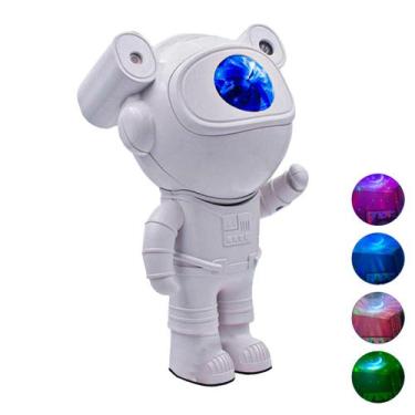 Imagem de Luminaria Astronauta Projetor De Galáxia Com Bluetooth - DS12618 - Cen