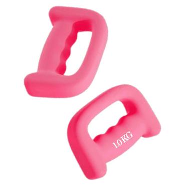 Imagem de Dumbells Boxing De 1kg Peso Mao Revestido Musculacao Academia Fisoterapia Pilates Treino Fitness Exercicio Fisico