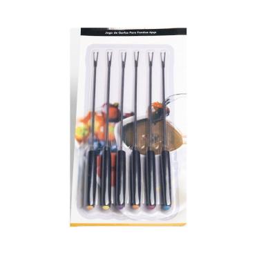 Imagem de Kit Garfinhos Para Fondue Chocolate Queijo Aperitivos 6und