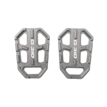 Imagem de Anti-derrapante Para f750gs g310gs g310r r1200gs s1000xr ninet pé peg pedal extensão apoio para os pés ampliador(TITANIUM G310)