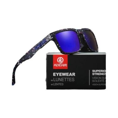 Imagem de Óculos De Sol Polarizados Quadrados Masculinos KDEAM 2022 Para Estilo 