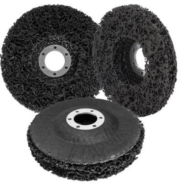 Imagem de Kit 3 Discos Removedor 115Mm Tinta Ferrugem Esmerilhadeira - Htom