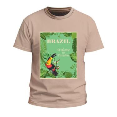 Imagem de Camiseta T-Shirt Clássica Tucano em Algodão Venus, Nude, GG
