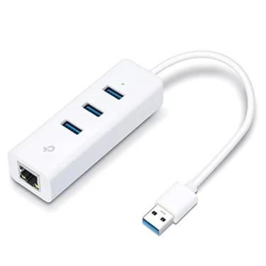 Imagem de Adaptador Tp-link, Ue330, Ethernet, Rj45, Gigabit Hub Usb 3.0