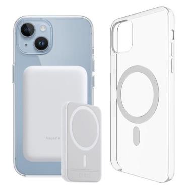 Imagem de Power Bank Carregador Portátil 5000mAh iPhone14, 14 Pro e Max com Capa