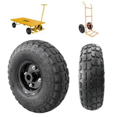 Imagem de Kit 2 Pneus Carrinho De Mão Mini Veículos Aro 4 410/350-4 - boartyre