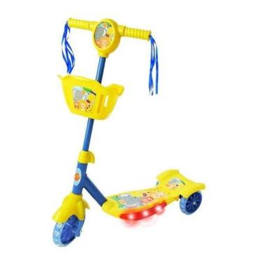 Imagem de Patinete Com Cesta  Floresta Divertida - DM Toys, DMR6176