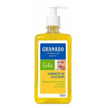 Imagem de Sabonete Líquido de Glicerina Granado Bebê 500ml Suave Hidratante e Se